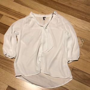 Heartsoul white button down blouse